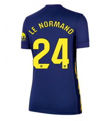 Atletico Madrid Robin Le Normand #24 Bortatröja Dam 2025-26 Kortärmad